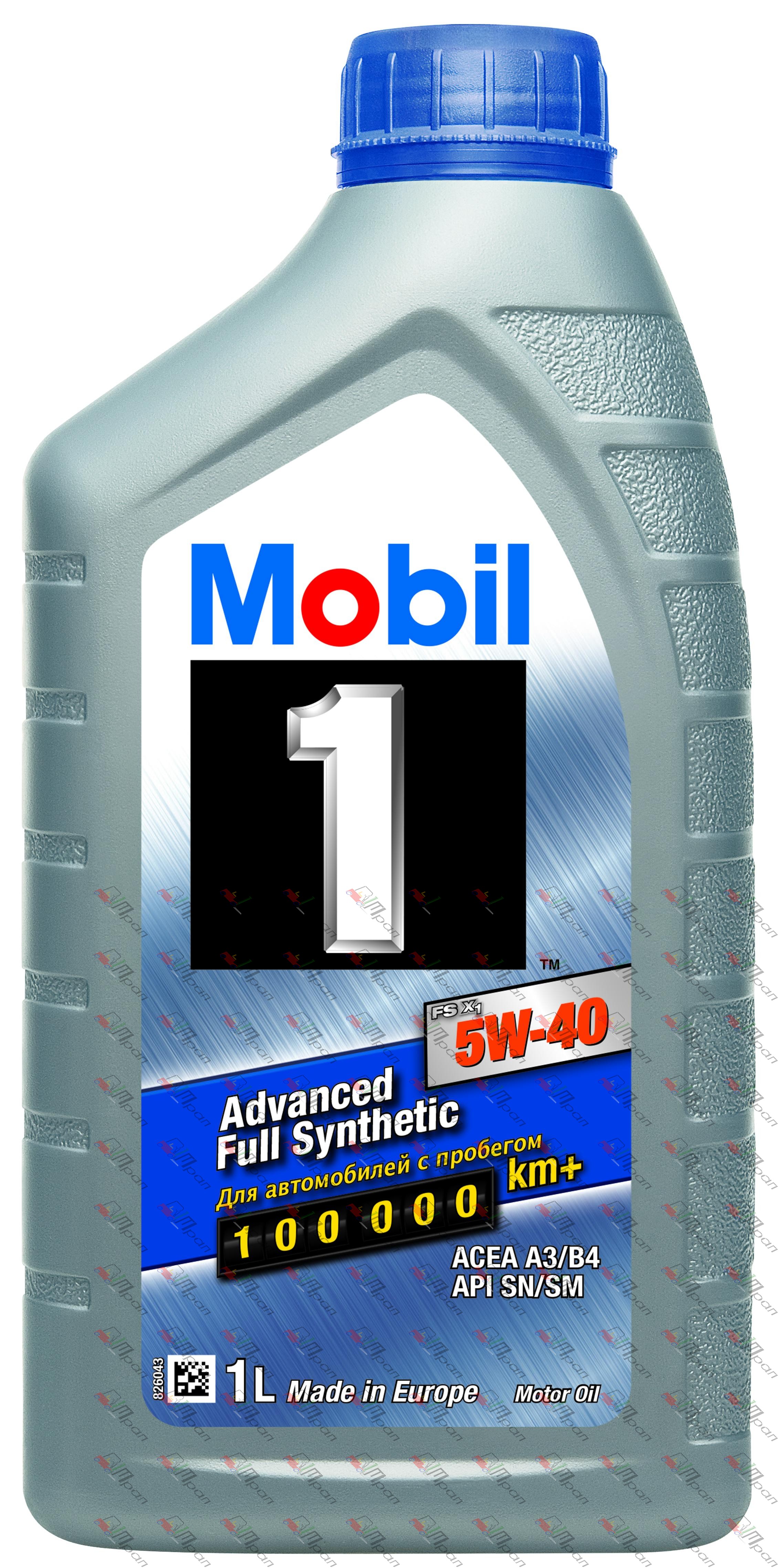 Mobil Масло моторное синтетич. Mobil 1 FS X1 5w40 1л