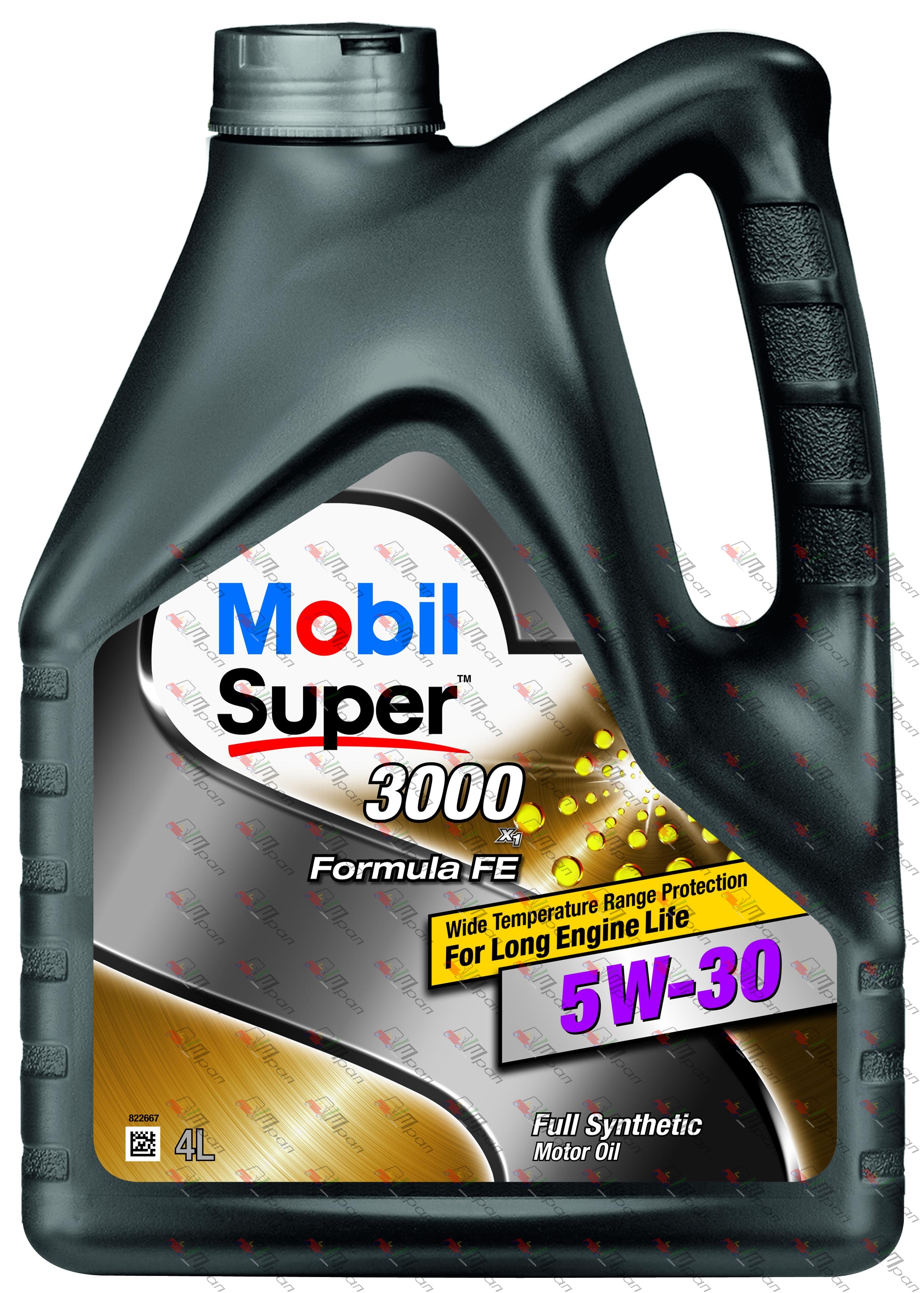 Mobil Масло моторное синтетич. Mobil Super 3000 FE 5w30 4л